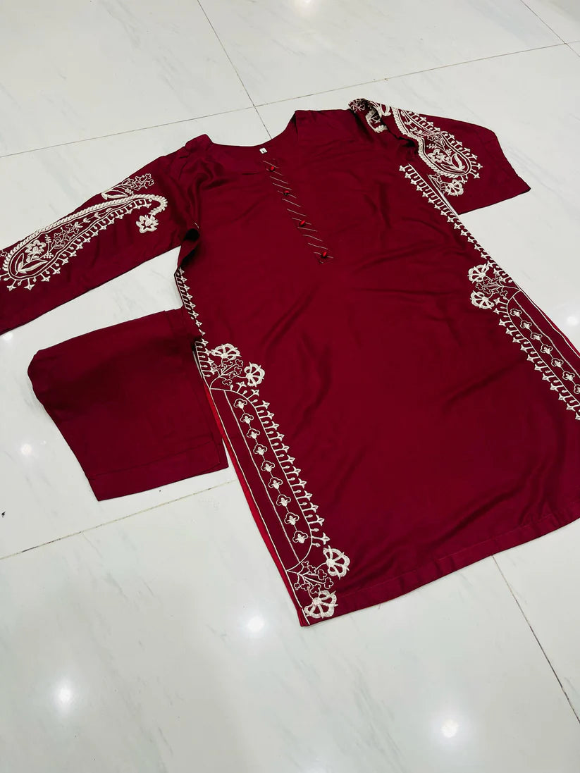 KHUMAAR💐 Stitched 2 Pcs Suit